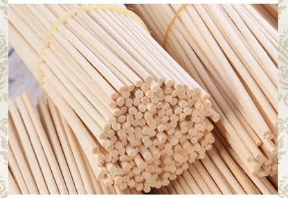 50pcs 10/19/22/24/30/35/40cm Natural Rattan Sticks Reed Diffuser Home Fragrance Reed Sticks Aromatherapy Diffuser Refill Sticks