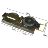 Waterproof High Precision Compass Outdoor Survival Gadget Sports Hiking Mountaineering Professional Military Army Sight