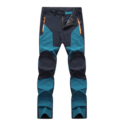 Pantalones de senderismo casuales para las 4 estaciones, pantalones de pesca abrigados para hombres, pantalones tácticos impermeables para deportes al aire libre, pantalones de trekking de montaña