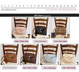 Casual Large Capacity Lychee Pattern Single Shoulder Slant Cross Bag Versatile Underarm Bag Simple Stylish Tote Bag