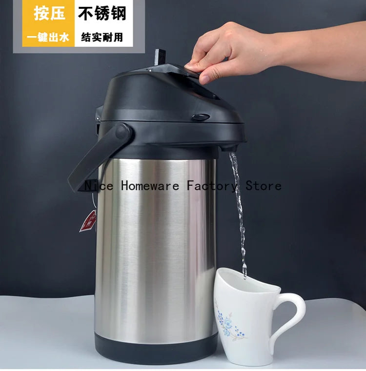 Stainless steel hot water bottle thermos vacuum insulation warm pot Inox Coffee Carafe Thermal Termo para mate carrafa termica