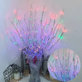 LED Artificial Twig Branch Light Battery Operated 20LED Decorative Lamp for Christmas Party Holiday Indoor Table Vase Decoration