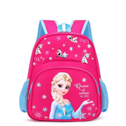 Nuevas mochilas Elsa para niñas de 3 a 7 años, de gran capacidad, impermeables, ligeras, cómodas y transpirables, protegen la columna vertebral.