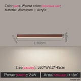 Modern Long Strip Ceiling Light Surface Mounted Minimalist Aisle Lamp Living Room Bedroom Kitchen Home Office LED Lighting
