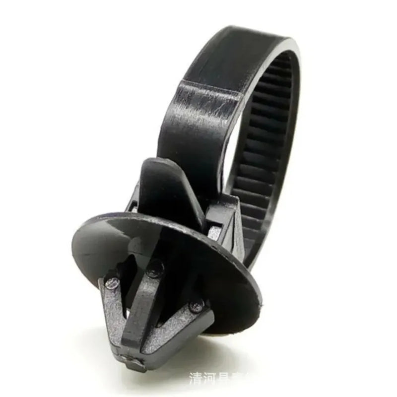 10/30/50PCS Car Nylon Black Cable Ties Push Mount Wire Harness Fastener Cable Clamp Clips Ties Management Car Wire Organizers