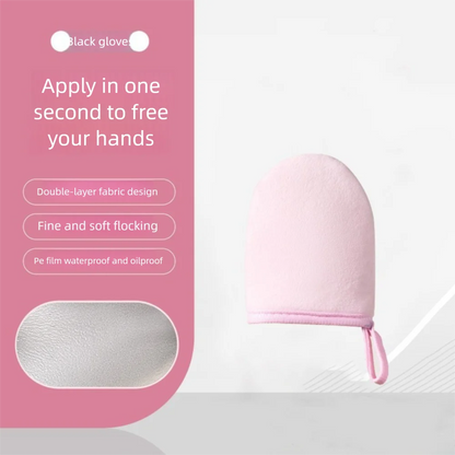 3-In-1 Body Lotion Glove Makeup Applicator Reusable Hands Applicator Double-Sided Prevents Sticky Bath Cleaning Tools