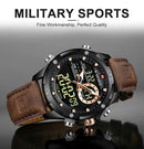NAVIFORCE Digital Men Military Watch Waterproof Wristwatch LED Quartz Clock Sport Watch Male Big Watches Men Relogios Masculino