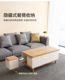 Lift Up Storage Coffee Table Trau White High Modern Nordic Coffee Table Minimalist Apartment Couchtisch Home Furniture