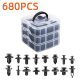 Auto Plastic Bumper Fastener Rivet Retainer Push Type Engine Cover Fastener Fender Car Door Trim Panel Clip