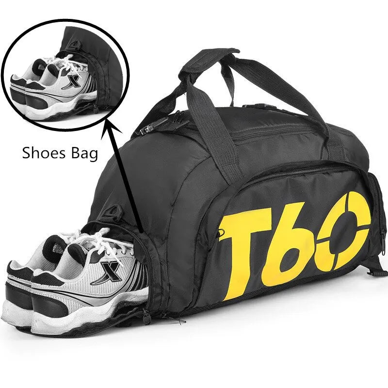 Bolsa de gimnasio impermeable para hombre y mujer, bolso deportivo para Fitness al aire libre, bolsas portátiles ultraligeras para deportes de Yoga, mochila de viaje grande