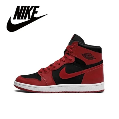 Nike Men's Shoes Air Jordan 1 High AJ1 White Black High Top Retro Basketball Shoes