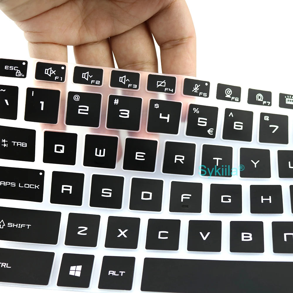 Keyboard Cover for ASUS TUF Gaming A15 A16 A17 Dash F15 F16 F17 FA507 FA607 FX507 FX607 FA707 Silicone Protector Skin Case 15 16