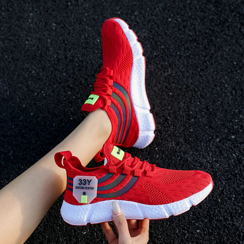 Men's Casual Sneakers Summer Breathable Sport Shoes Lightweight Outdoor Mesh Running Shoes Athletic Jogging Tennis Walking Shoes