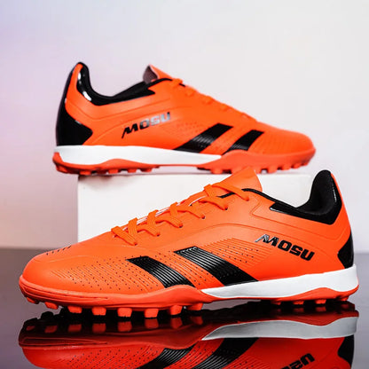 Zapatillas de fútbol para hombre, para exteriores, TF/FG, unisex, para entrenamiento, partido, de alta calidad, ultraligeras, antideslizantes y ligeras.