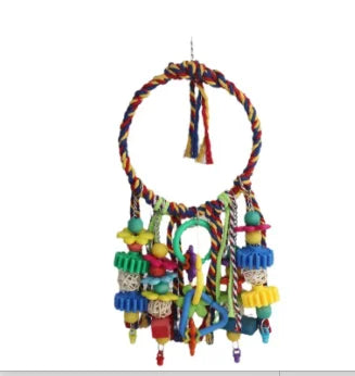 Parrot Toy Set, Bird Supplies, Bird Supplies, Ferrules, Bird Toy Combination Set