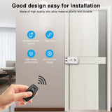 Wafu Door Lock 019 Remote Control Deadbolt Lock Electronic Keyless Tuya Bluetooth/Wifi Smart Lock 433Mhz Invisible Lock