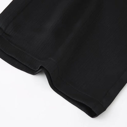 Conjunto de chaqueta y pantalón de traje cruzado con efecto arrugado para mujer, primavera y verano 2024, estilo europeo y americano