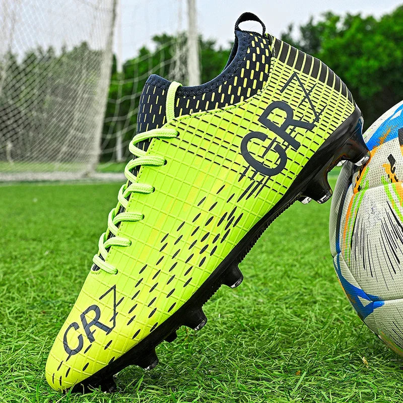 Men Football Shoes Society Soccer Shoes Original Professional Outdoor Training Top Quality Sneaker Long Spikes Football Boots