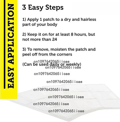 Creatine Monohydrate Transdermal Patches for Muscle Growth, Increased Strength, Enhanced Energy Output 30 Patches