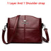 1 Layer Burgundy