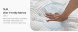 Tribesigns mattress 140x200 cm Height 25 cm Pocket spring Core mattress Medium Hardness H3 7-Zone Orthopedic mattress