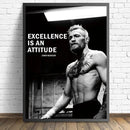 Motivational Conor McGregor Boxing Canvas Print  Professional Boxer Poster Wall Art for Gym Home  Office Decor