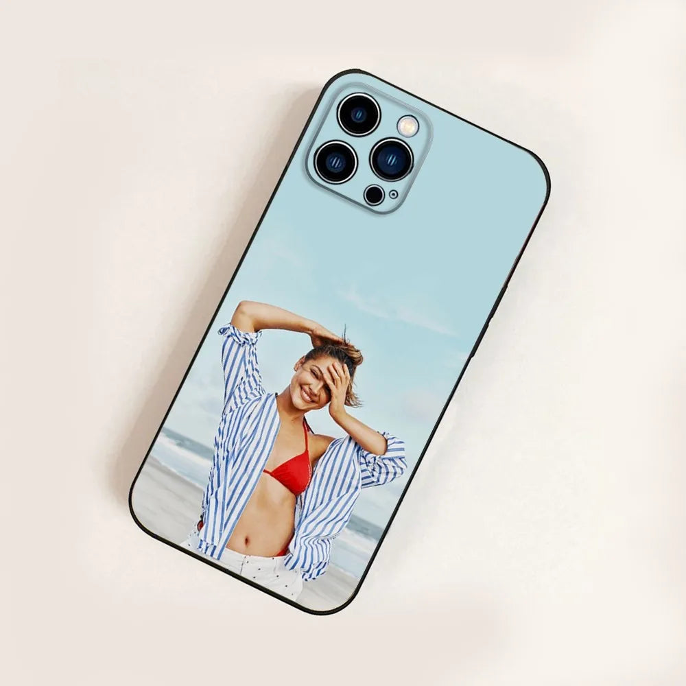 Madelyn C-Cline Phone Case For iPhone 16,15,14,13,12,11,Pro,X,XS,Max,XR,Plus,Mini Black Silicone Soft case