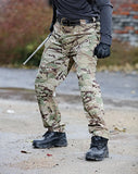 Tactical Cargo Pants Men Combat Outdoor Hiking Work Joggers Lightweight Trousers Male Elasticity Multiple Pockets Resistant Pant