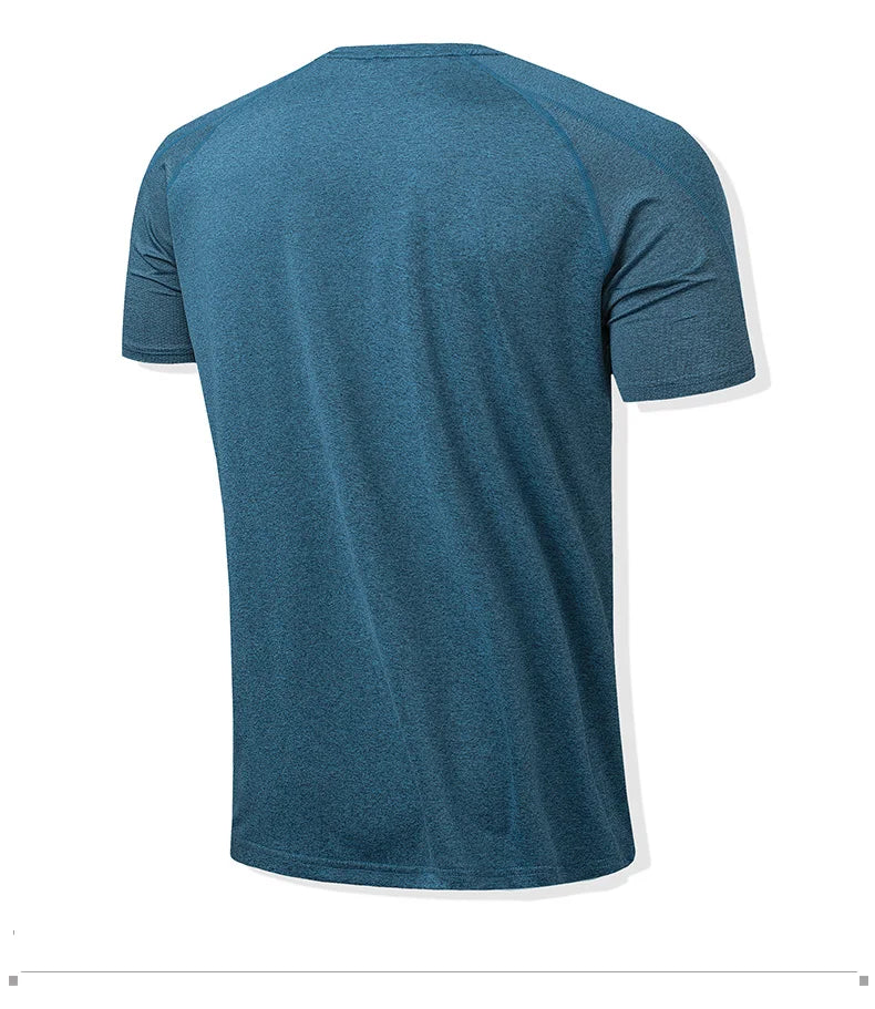SBWL High-quality Men's Outdoor Running Casual Walking Training Weight Loss Sports Quick Dry T-shirt Fitness Lightweight Tee Tops