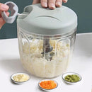Manual Garlic Chopper Meat Mincer Hand Pull Press Crusher Multifunctional Vegetable Chili Onion Cutter Kitchen Accessories