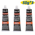 Sellador de juntas de motor, adhesivo de silicona RTV negra de alta temperatura para juntas de motor automotriz, pegamento para coche, 1/3/5/10 unidades