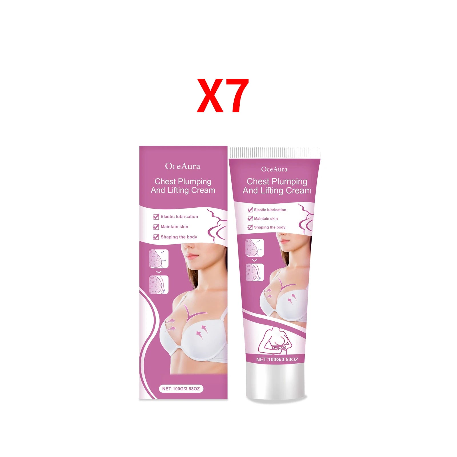 Chest Plumping Lifting Cream Enlargement Size up Enhancenment Improve Breast Flat Sagging Bust Firming Massage Boob Growth Cream