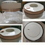 500/1100/1700 Coffee Beans Vacuum Sealed Tank Glass Food Storage Jars with CO2 Valve Household Moisture-proof Airtight Container