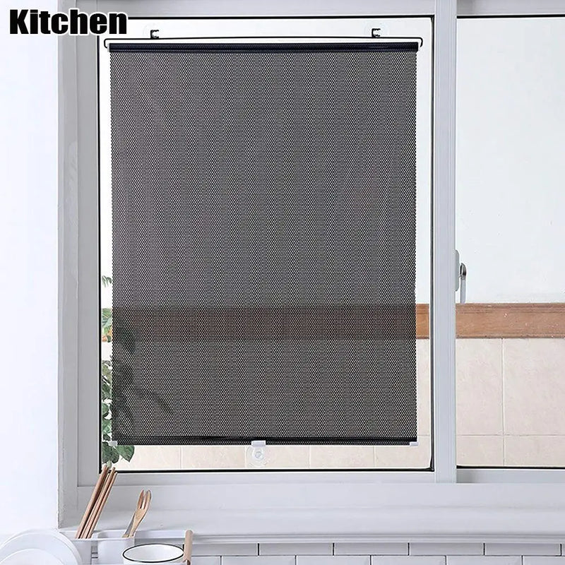Sun Visors Universal Window Sun-shading Curtains Sunshade Roller Blinds Roller Blinds Blackout Curtain Window Roller Curtains