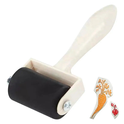 Professional Rubber Roller Brayer Ink Painting Printmaking Roller Art Craft Projects Ink Stamping Tool Paint Roller #W0