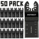 10/60/100Pcs Oscillating Saw Blade Multi Tools Blades Multi-Function Renovator Cutter Blade For Wood Metal Fast Cutting Blade