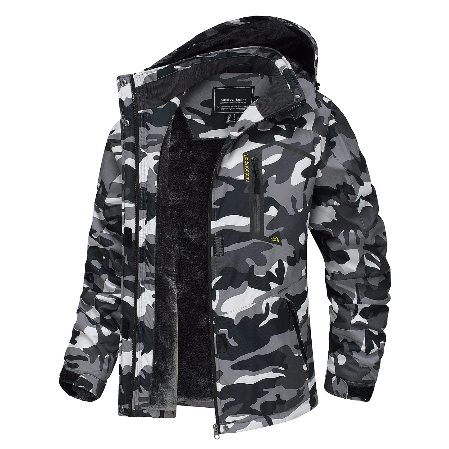 TACVASEN Chaqueta de esquí y snowboard de invierno para mujer, forro polar térmico, impermeable, informal, para trabajo, lluvia, cortavientos, parka