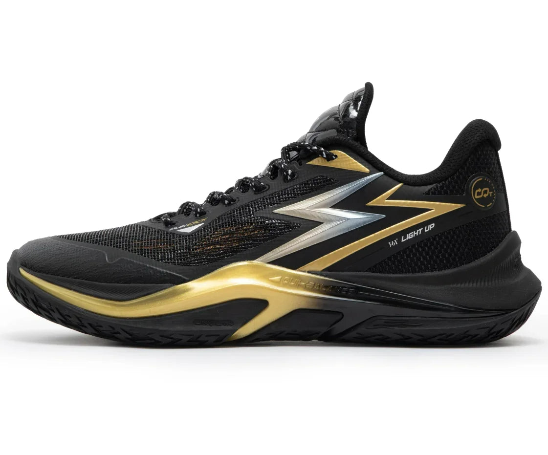 361 Degrees Men's Basketball Shoes LIGHT UP 1 Breathable stable Traction Protect Antiskid Sportswear Training Male 572431111
