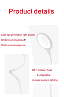 USB 18LEDs Direct Plug Portable Lamp Notebook Computer Lamp Eye Protection Student Study Reading Available Night Light Lighting