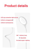 USB 18LEDs Direct Plug Portable Lamp Notebook Computer Lamp Eye Protection Student Study Reading Available Night Light Lighting
