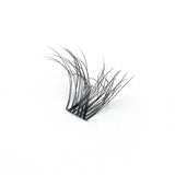 5D DIY Cluster Invisible Band Lashes Segmented Bundle Thick Eyelashes Extension Russian Volume Individual False Lashes Cilios
