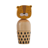 Montessori Toys For Babies Wooden Cartoon Animal Jigsaw Puzzle Toy Baby Education Puzzle Game Newborn Hand And Foot Exercise Toy