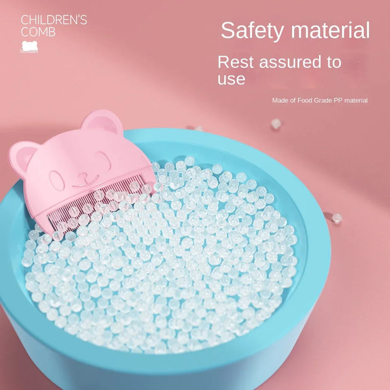 2pcs Set Infant Silicon Head Massager Fetal Head Fat Comb Toddler Bathing Soft Comb Newborn Hair Cleaning Baby Care Accessories