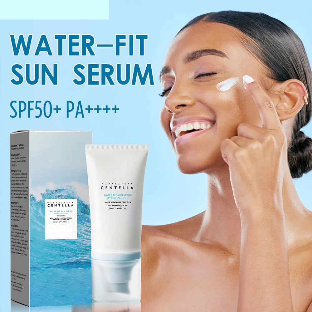 Original 50+ Facial Sunscreen Centella Protector UV Sun Sunblock Skin Whitening Cream Korean Moisturizing Protector Care Body