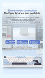 75% Hot-Swap Gaming Keyboard, Wireless FREEWOL F75 RGB Mechanical Keyboard with Metal Knobs, AULA F75 Same Model, Tri-Mode, 4000 mAh