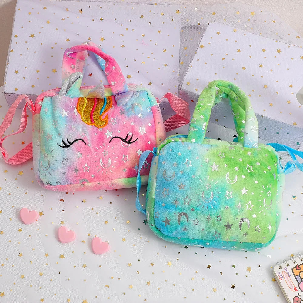 Bolsos de unicornio para niñas, bonitos bolsos cruzados para niños, regalo para niñas, monedero pequeño.