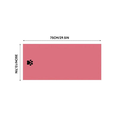 3 Size Options Microfiber Pet Bath Towel Embroidered Super Soft Absorbent Cat for Dogs Grooming Supplies