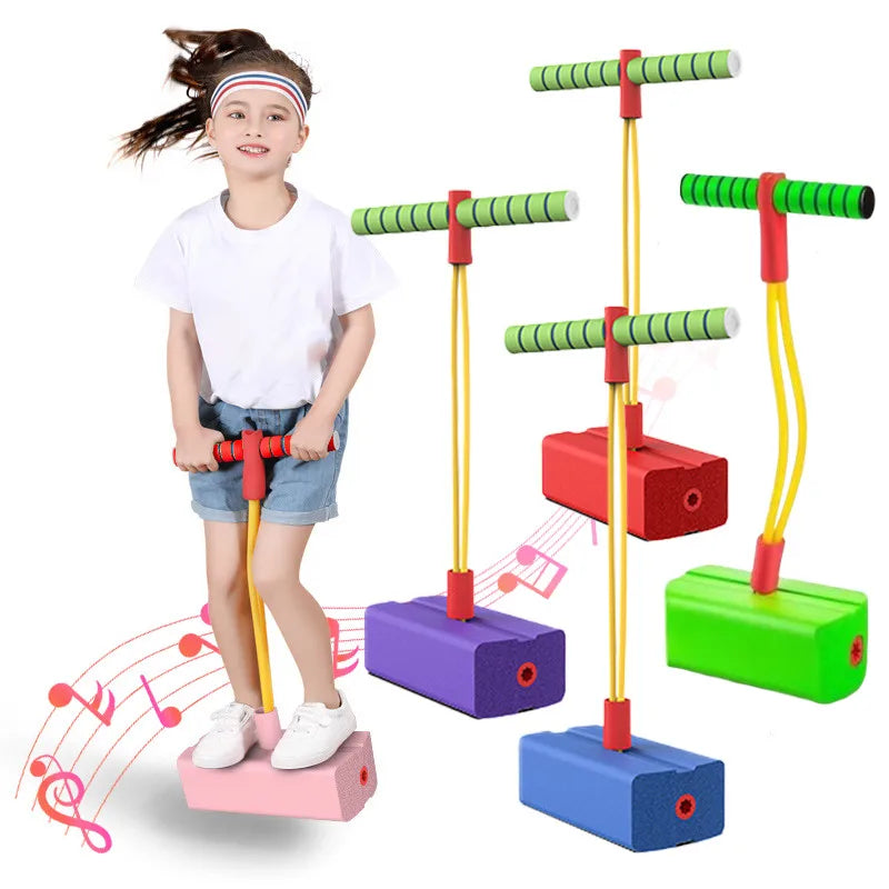Juguetes deportivos para niños, palo de espuma, saltador, interior, exterior, divertido, equipo de fitness, mejora el salto, juguetes sensoriales, niño, niña, regalo 