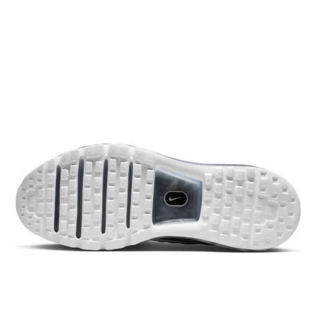Nike's New Visual Full-Length Air Cushion Comfortable Shock-Absorbing Fitness Daily Men's Running Shoes Air Max Series Lightweight Durable Wear-Resistant Casual Shoes Black and White Gradient Color Trendy Versatile Sneakers