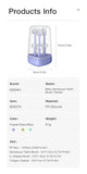 Infant Baby Silicone Deciduous Teeth Toothbrush Oral Tongue Cleaner With PP Storage Box